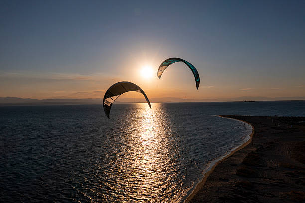 Kitesurfing